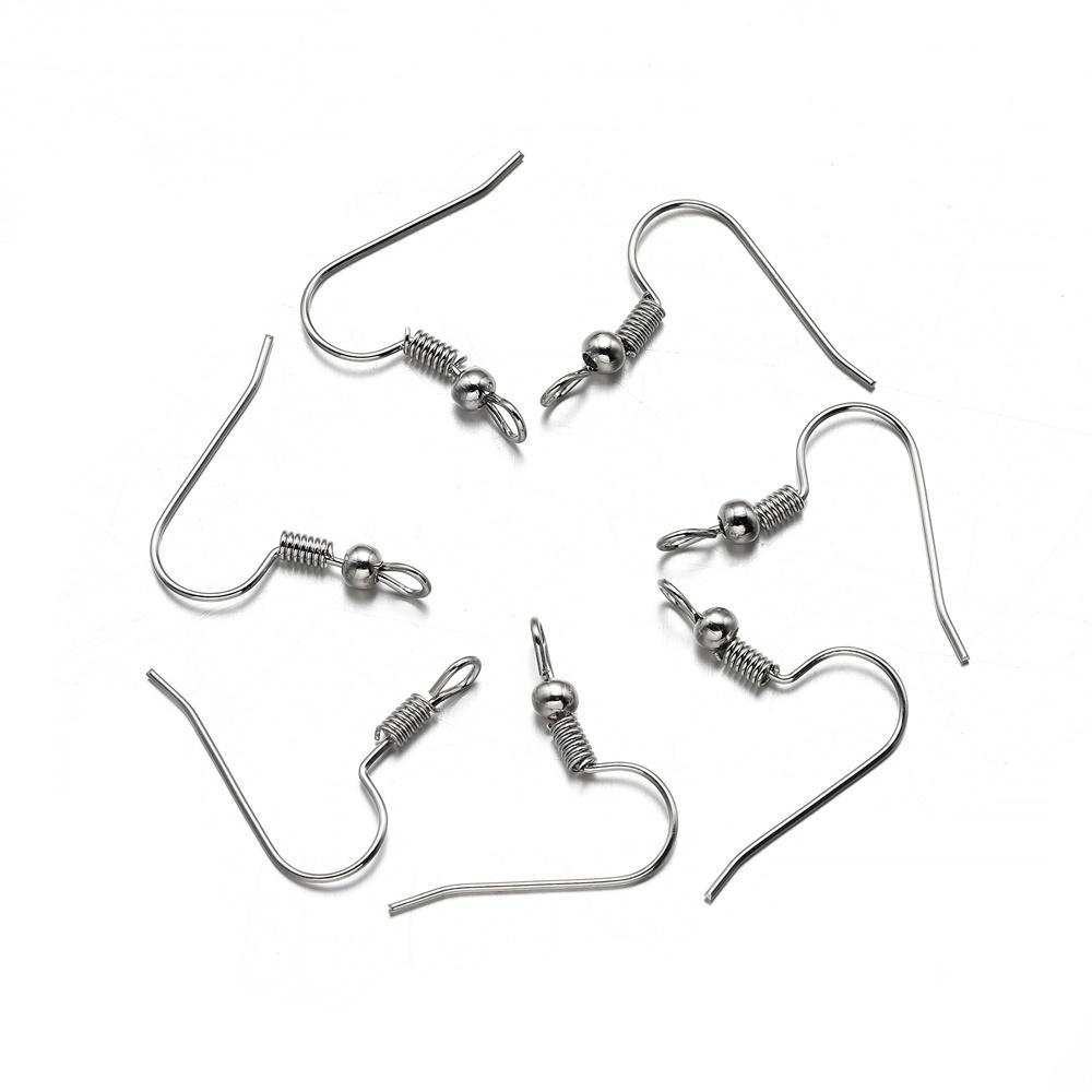 100 Stück 21*20mm Gold Antik Bronze Ohrhaken Ohrringverschlüsse Ohrringbügel Für Schmuckherstellung Zubehör Großhandel