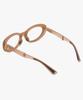 Likkeullou Rc Nirnir Folder Blue Light Glasses Brown