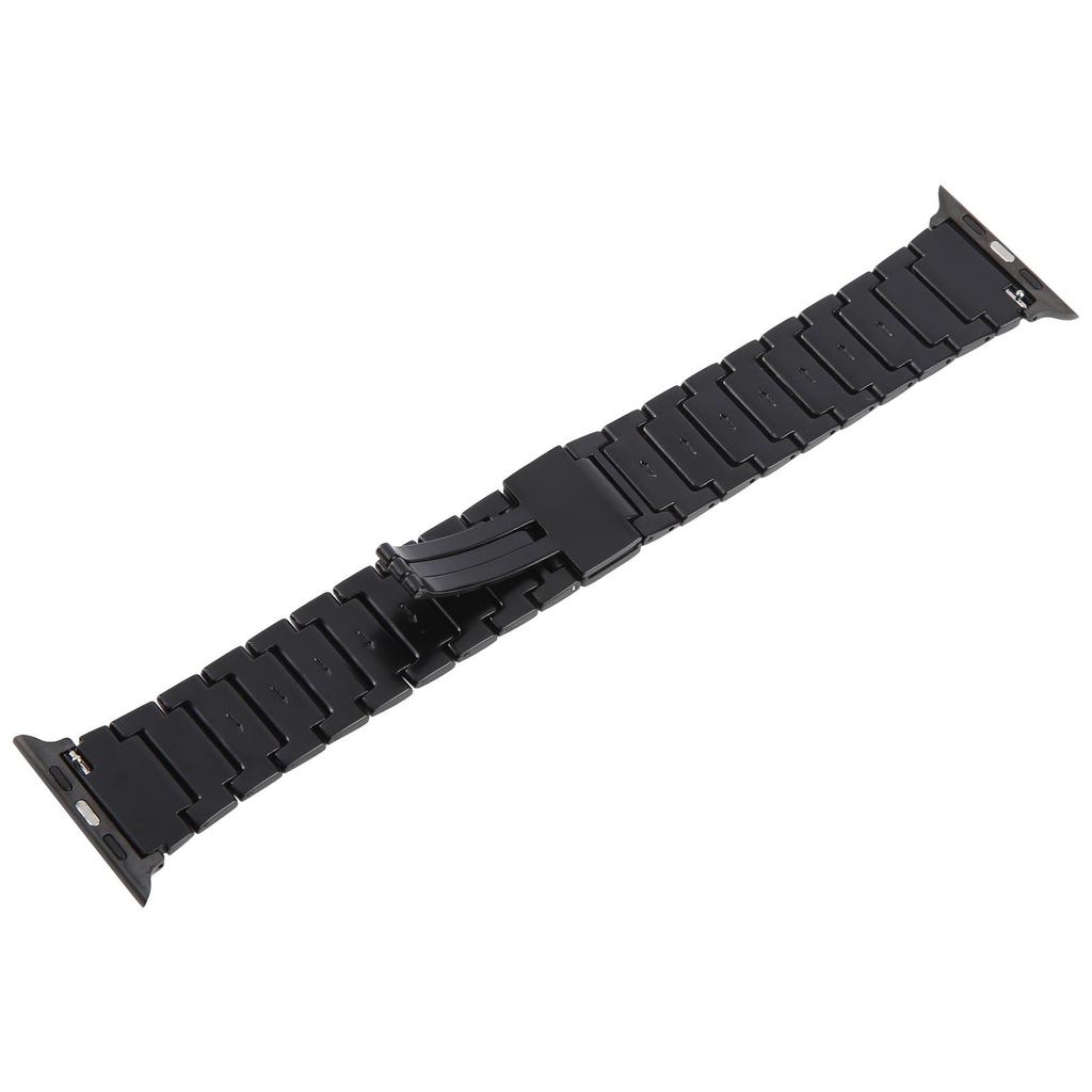 Watch Band For Apple Watch Series 10 Ultra 9 8 7 SE 6 5 4 3 2 1 46mm 49mm 45mm 44mm 42mm Magnetic Foldable Buckle Metal Strap