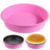 4/6/8/10-Inch Round Silicone Cake Mold Non-stick Food Grade Easy Release Cheesecake Water Bath Pan Protector Kitchen Baking Mould