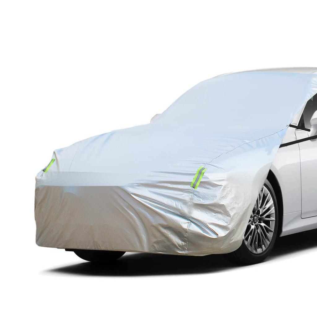 LINFEN Hood Cover, Car Cover, Brushed Back Type, Half Cover, Hood Protective Cover, Car