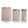 Writing Sheet Pad A4 A5 A6 File Folder With Low Profile Gold Clip Paper Organizer  Menu Data