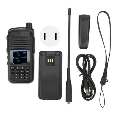 2-Wege-Radio Tragbares UHF VHF AM FM Multiband-Transceiver-Walkie-Talkie mit Antenne 5W