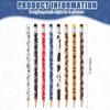Teling 32 Pcs Western Cowboy Cowgirl Pencils for Kids Fun Cowboy Horse Theme Decorative Wood Pencils with Eraser for Horse Racing Party Favors