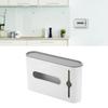 Grocery Bag Dispenser Visible Window Design Large Capacity Dustproof Lid Plastic Bag   for Kitchen Bedroom