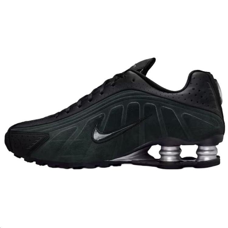(ЖЕНСКИЕ) Nike Shox R4 Черный Серебристый Морская Водоросль Женские HQ7739-002 EU 38