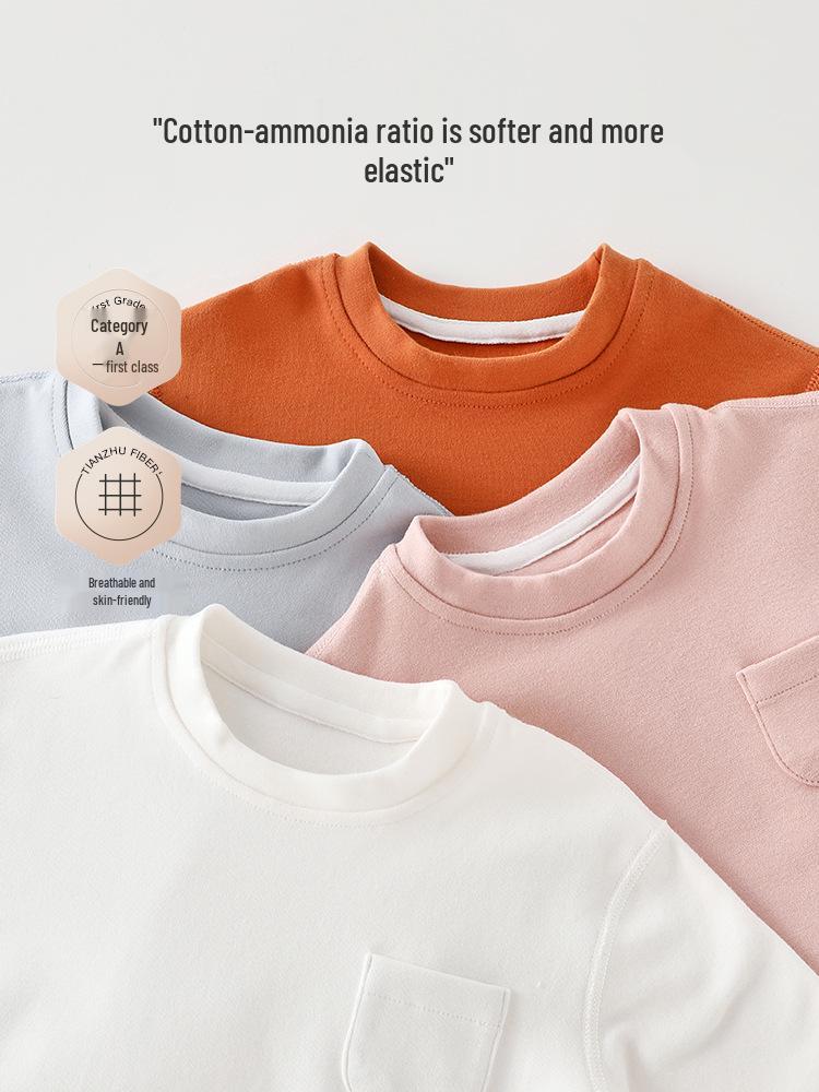 Shu Velvet Autumn Infant Base Layer: Warm Top for Baby Boys & Girls