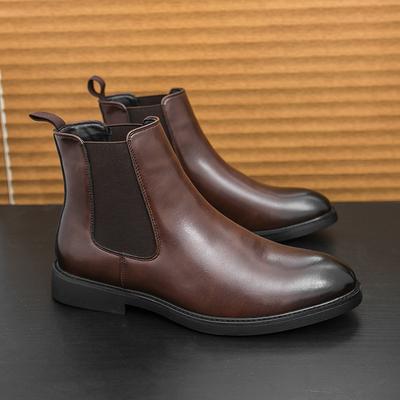 Mode Winter Klassische Herren Mode Stiefeletten Amerikanisch Lässig Bequem Business Marke Chelsea Boots Trainingsstiefel 38-46 Herrenstiefel