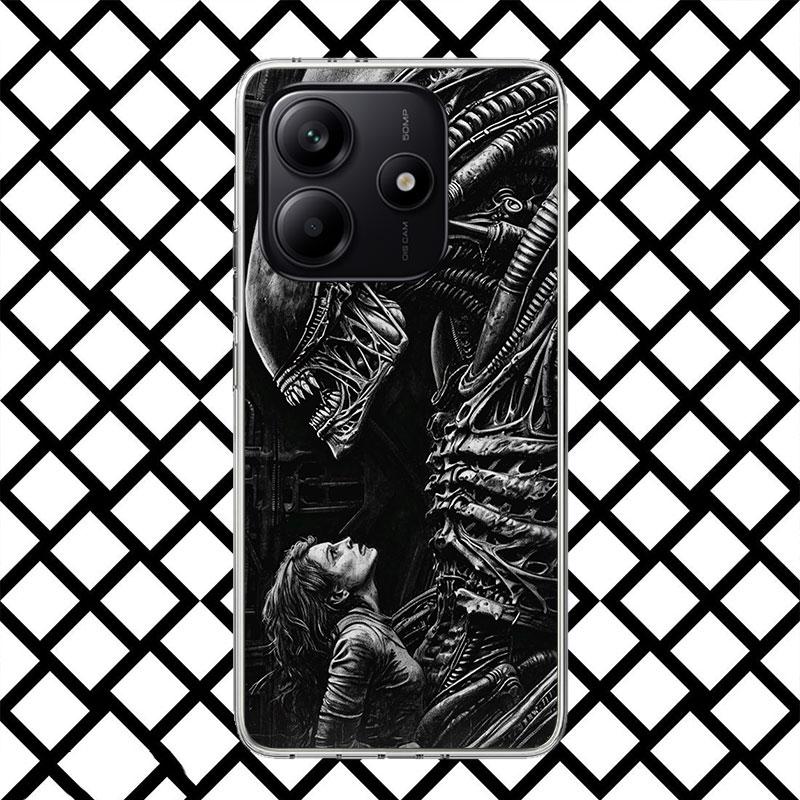 Cool A-Alien X-Xenomorph Phone Case for Xiaomi Redmi Note 15 14 14S 13 12 12S 11 Pro Plus 11E 11T 11S 10S 5G Soft Cover Fundas R