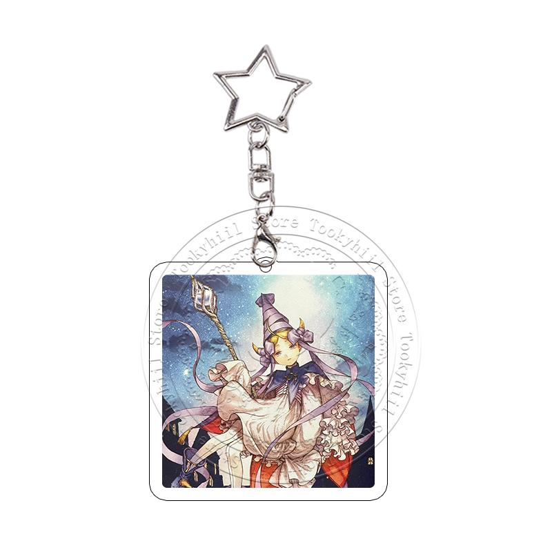 Heksenhoed Atelier Cartoon Acryl Sleutelhanger Kawaii Student Gagaga Qifrey Prachtige Sleutelhanger Karakters Hanger Verjaardagscadeau