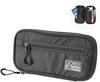 GORIX Waterproof Cycle Pouch for and Bicycle Pouch for Road Bikes Black Wallet, Smartphone, Keys, (BKPW) (BKPO)
