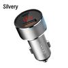 Intelligent Digital PD Car Charger 3.1A Single USB+PD Fast Charging Car Charger 18W Fast Charging Car Cigarette Lighter