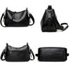 Luxury Designer Ladies Handbags New High Quality Leather Shoulder Bag for Women Female Retro and Minimalist Crossbody Bag Purses