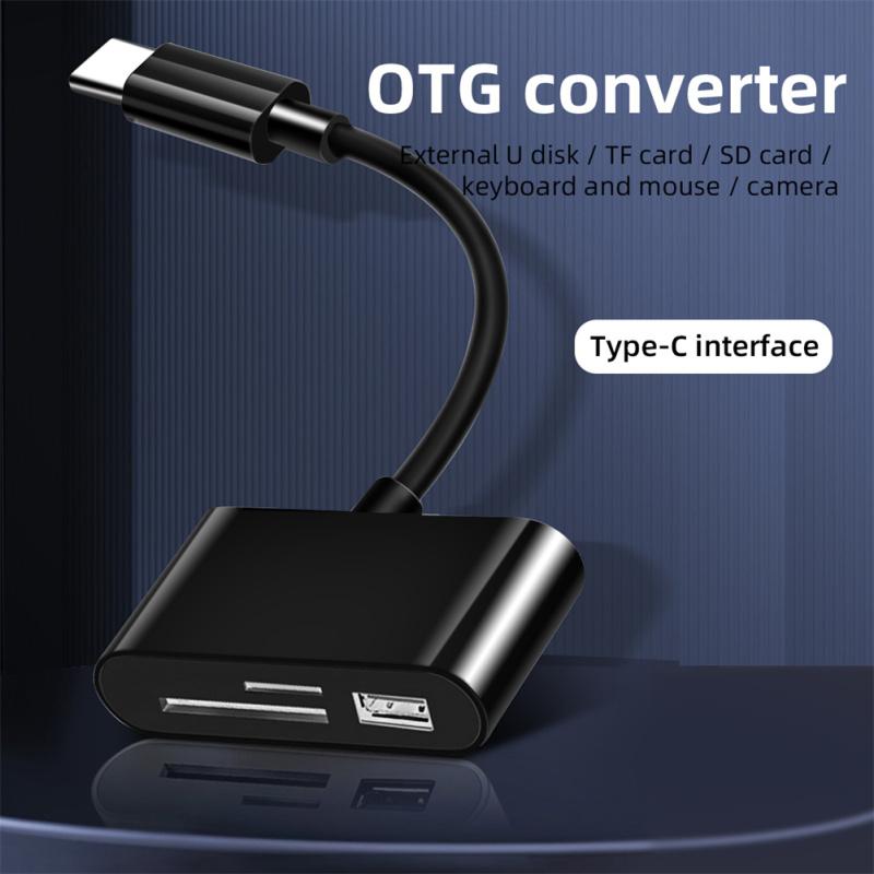 USB Typ C Kartenleser Otg Adapter Micro USB Sd/tf Kartenleser für Android Telefon Computer