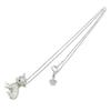 Used Justin Davis SNJ1006 X KIYOHARU Kiyoharu MARY NECKLACE Chihuahua Motif Marie Zirconia Necklace Silver [used]