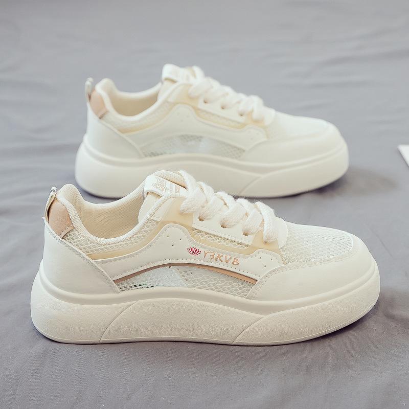 

Summer mesh breathable and versatile new little white shoes women s shoes board shoes sports shoes summer trendy shoes 39