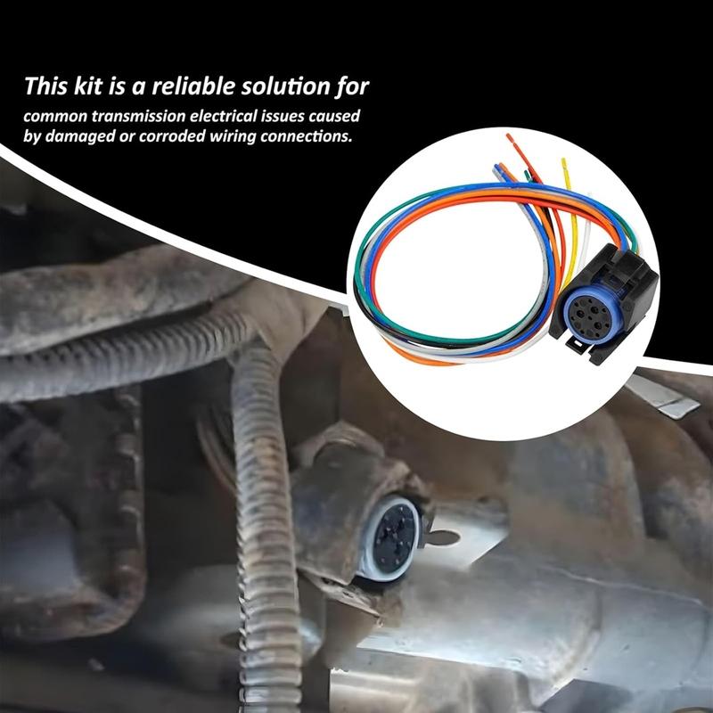 Precise For Dodge Jeep For 4.0L 5.2L 42RE 44RE 46RE 48RE Transmission Wiring Harness Repair Kit-Replaces Part Numbers 12445BK 35