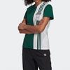 Adidas T Shirts Women's Green Crew Neck Moderate Straight Fit GJ6584