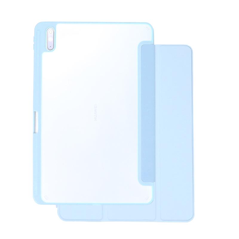 Huawei MatePad SE11 Tablet Case: Protective Tri-Fold Shell with Pen Slot for 24 Models, Pro 10.8, and 11.5S