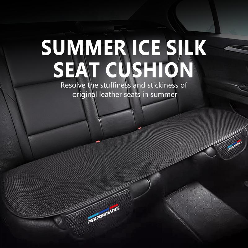 Cool Breathable Ice Silk Car Seat Cover Auto Seat Cushion For BMW Performance E91 X5 E70 F11 E30 F31 X3 F25 F32 x7 wzdr27