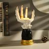 Palm Tray Candle Holder Terror Finger Desktop Storage Stand Candlestick Halloween Easter Resin Handicrafts Ornaments