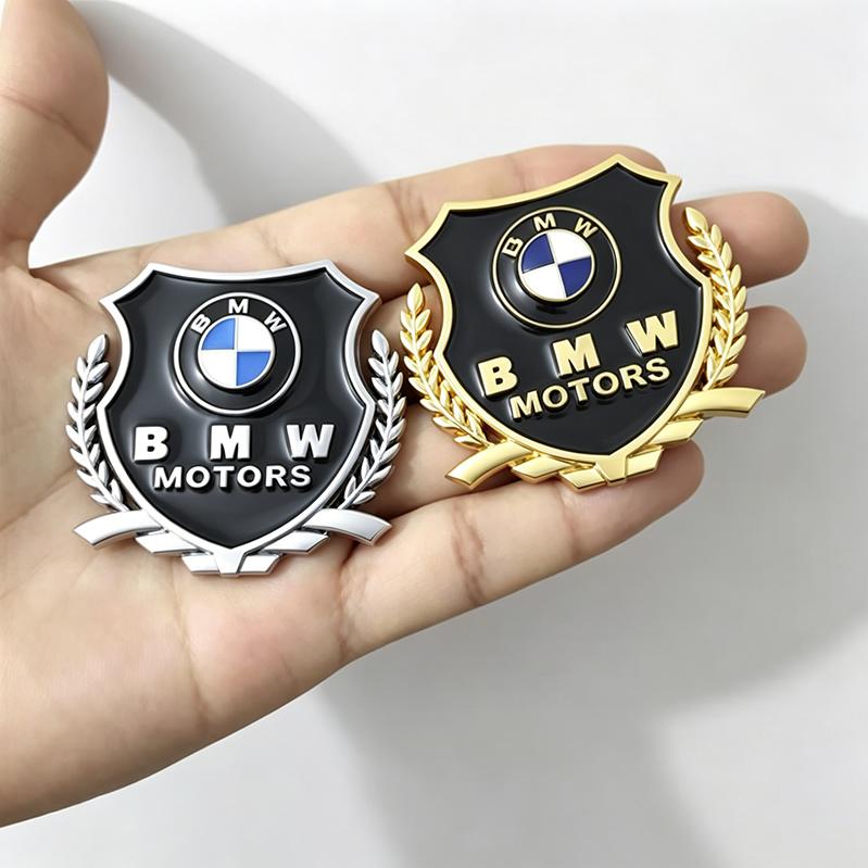 Metal Car Styling Decal Auto Emblem Rear Body Trunk Decorative Stickers For BMW X1 X2 X3 X5 X4 X6 X7 iX3 F20 F10 F07 E70 E46 E9