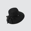 Solid Color Summer Sun Hat Lace Up Bucket Hat Fashion Sunshade Hat  Travel