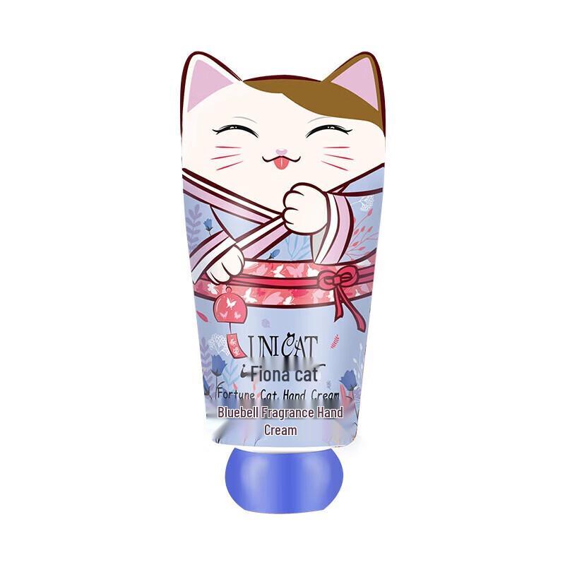 UNI CAT Blue Wind Chime Scented Hand Cream