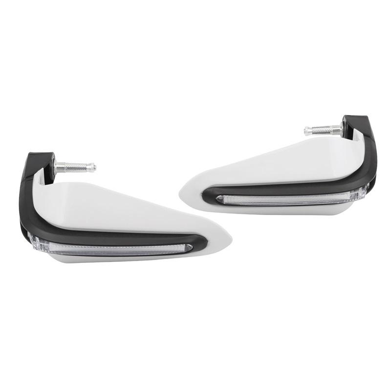 Motorcycle Hand Guard LED Turn Signal Lights Handguard Covers For Most Diameter Handlebar ATV Enduro Motocross Scooters Moped