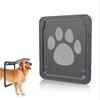 Magnetic Flap Pet Lockable Screen Door Plastic Self-Closing Pet Door  Outdoor Use