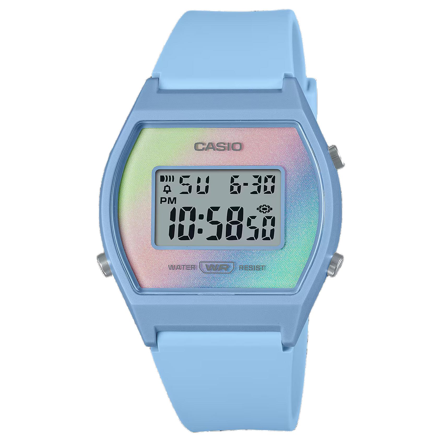 CASIO Женские/Мужские Розовые Часы LW-205H-2A LW-205H-2A Pink Watch Dial