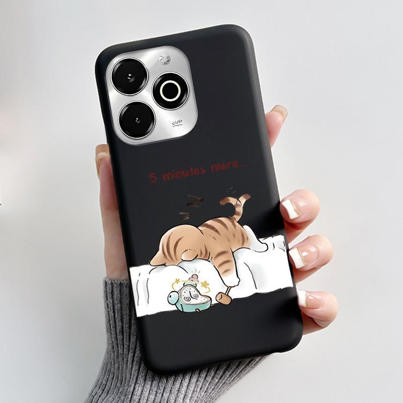 Phone Case For Umidigi G100X / G9X Case Luxury Cute Love Heart Rabbit Cartoon Funny Cover Black Soft Silicone Protective Casing