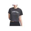 New MLB T Shirts Women's Black 3FTSM0553-50CGS