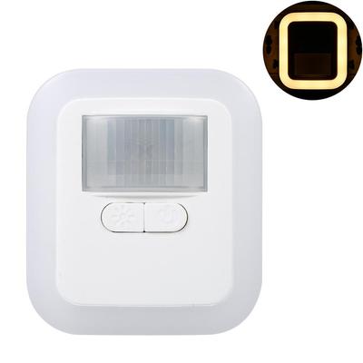 Nástěnná noční lampa se zásuvným LED senzorem pohybu s jasem a nastavitelnou dobou svícení 30s/60s/90s/120s