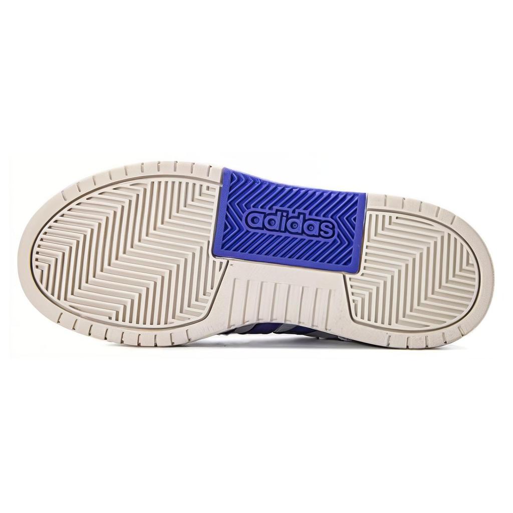 Adidas Leather Slip Resistant Durable Low Top Skate Shoes Women Skate Shoes White Blue GY4782