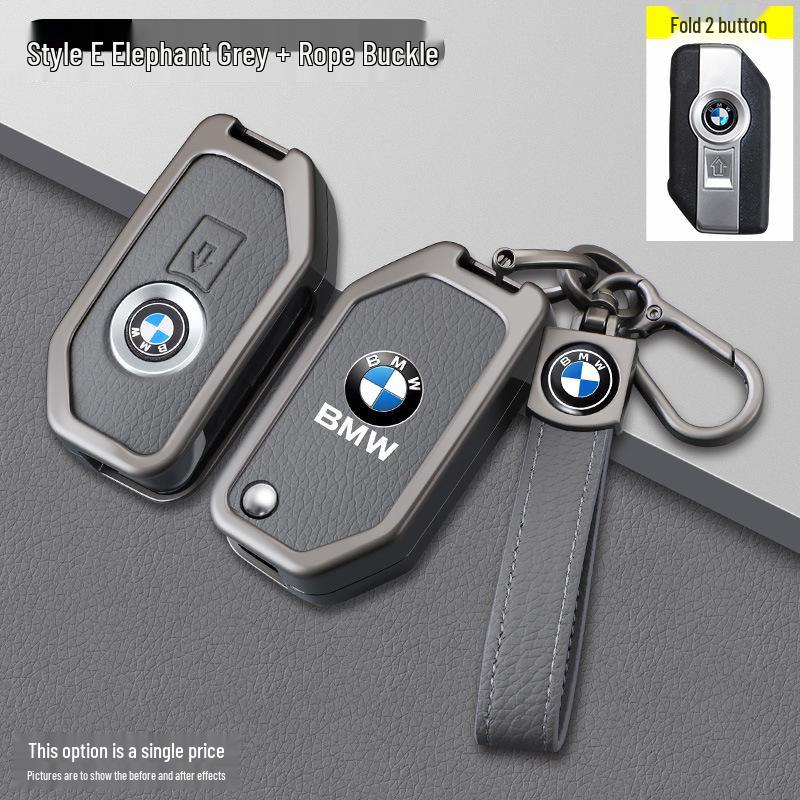 BMW E-Series Motorcycle Elephant Gray Key Case