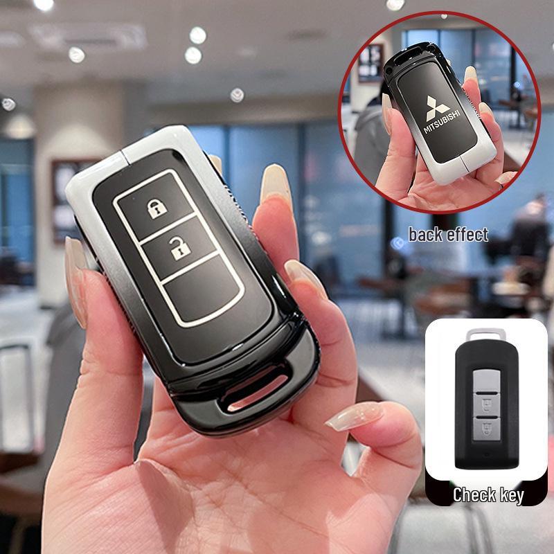 

Чохол для ключа Mitsubishi Outlander: Високоякісний металевий корпус для Eclipses, ASX, чоловічих та жіночих моделей