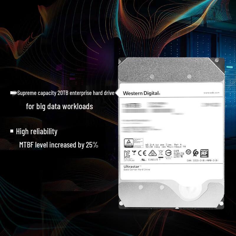 WD Enterprise 18TB 7200 RPM SATA III Hard Drive