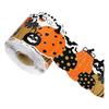 Party Venue Decorations Halloween Stickers with Pumpkin And Bat Prints, Durable Coated Seasonal Atmosphere Enhancers Paper Decals, Stylish Frame