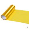 Golden Yellow Light  PVC Car Headlights Taillight Film Fog Stretchable Auto Taillight Tint StickersCar Light Film Car Styling