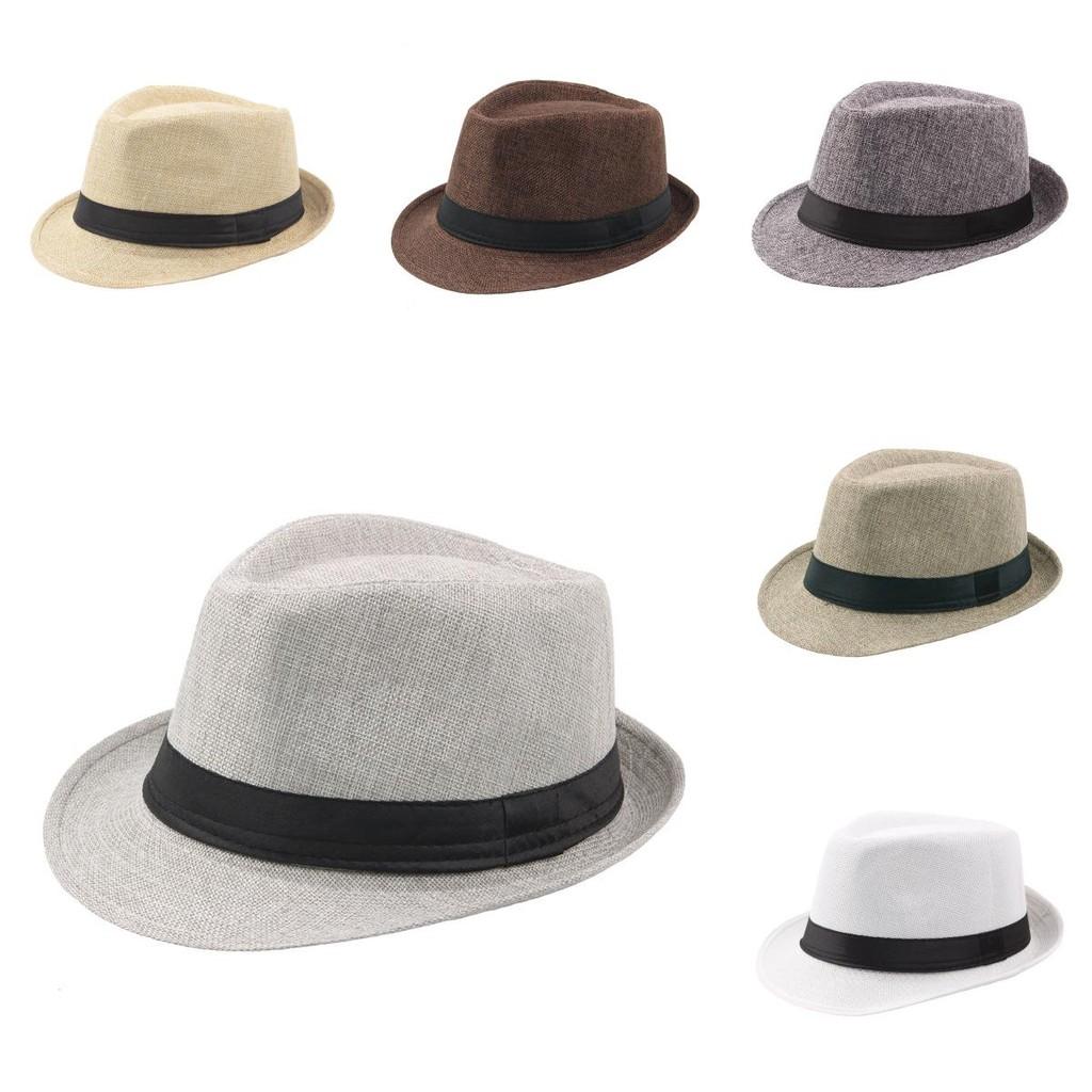 Premium Lightweight Cotton And Polyester Jazz Hat For Fashionable Sun Protection