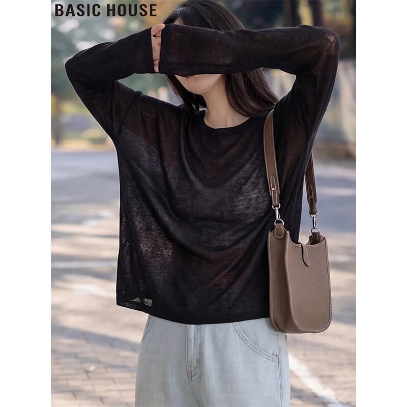 

Basic House Women s Sun Protection Long Sleeve Tee One Size