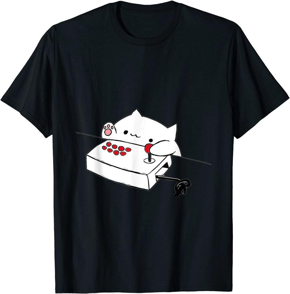 

Bongo Cat T-Shirt Funny Cute Gamer Meme cat tee Gift T-Shirt Classic T-shirt XL