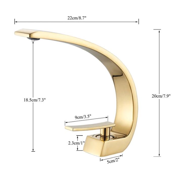 Baterie pentru lavoar auriu Baterie pentru chiuveta neagra Baterie pentru chiuveta de baie cu un singur maner Baterie pentru chiuveta Baterie in baie