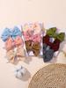 3 Stück Baby Mädchen Schleifen Stirnband Neugeborenes Baumwolle Haarband Accessoire Kinder Haarband Outdoor Kleinkind Kinder Kopfwickel Haarschmuck