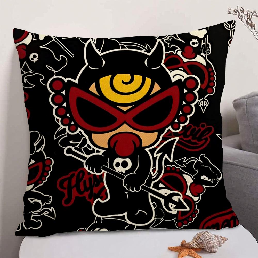 

Fashion HHysteric MMini Cushion Cover Natural Linen Organic Fabric DoubleSided Printing Sofa Home Decor Gift Pillow Case 30X30cm