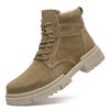 Men's Casual 6CM Height-Increasing High-Top Martin Boots for Autumn and Winter