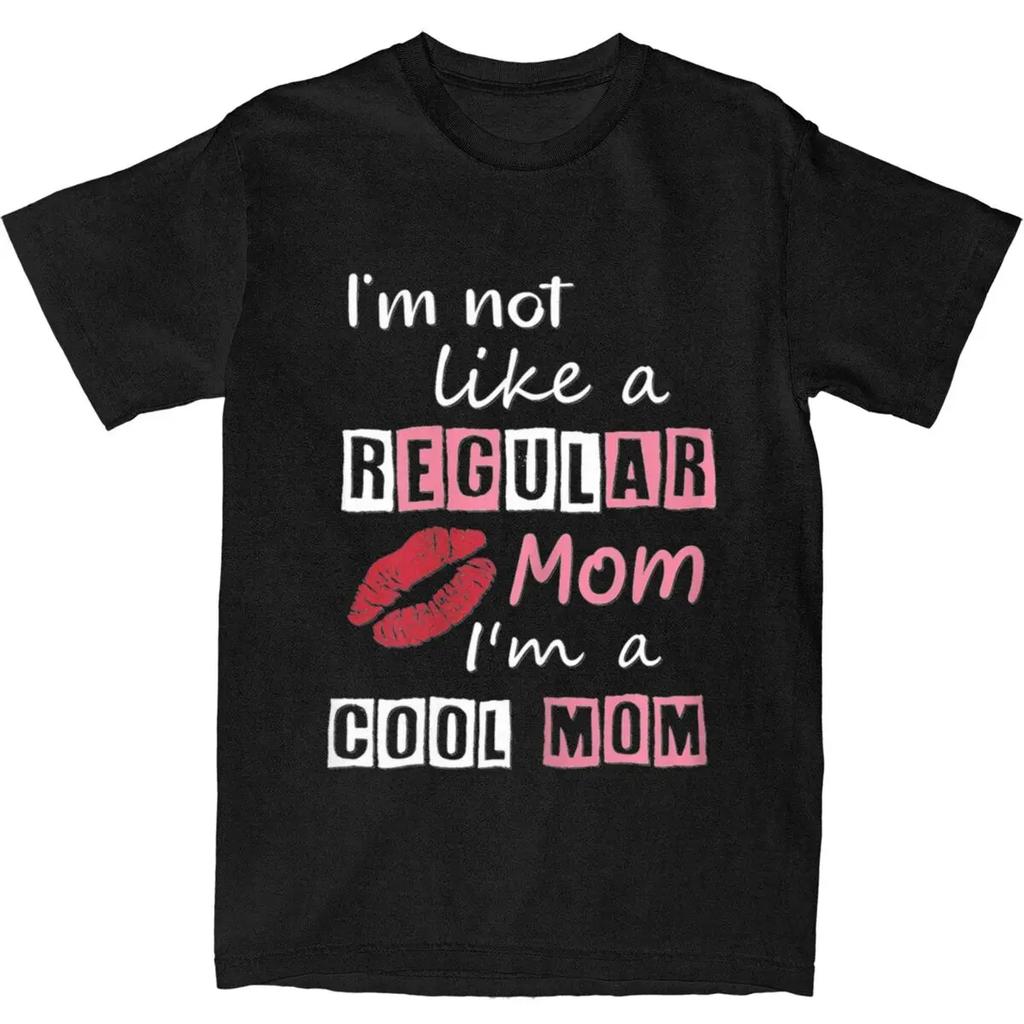 Cool Mom Accessories Shirt Women Gift For Mother Casual Cotton Classic Tee Shirts