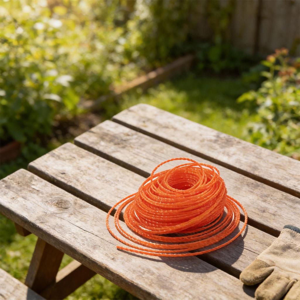 49m Mowing Cord 2.4mm X 49m Nylon Mowing Line Easy Installation Efficient Cutting Flexible Thickness Gardening Tasks