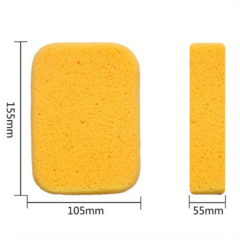 2/4Pcs Epoxy Color Sand Beauty Seam Floor Cleaning Sponge Wiper Special Marbles Wiper Car Clean Care for Construction Tool
